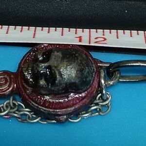 Skull Keychain with Chain